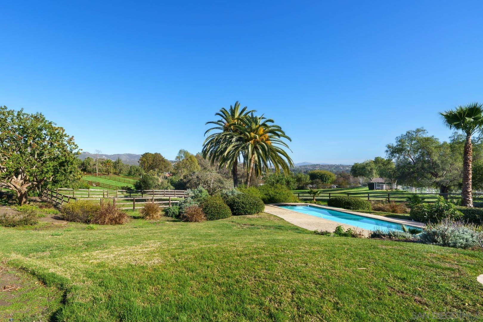 6531 Lago Lindo Rancho Santa Fe, CA 92067 - Photo 22 of 54 a view of lake with a big yard