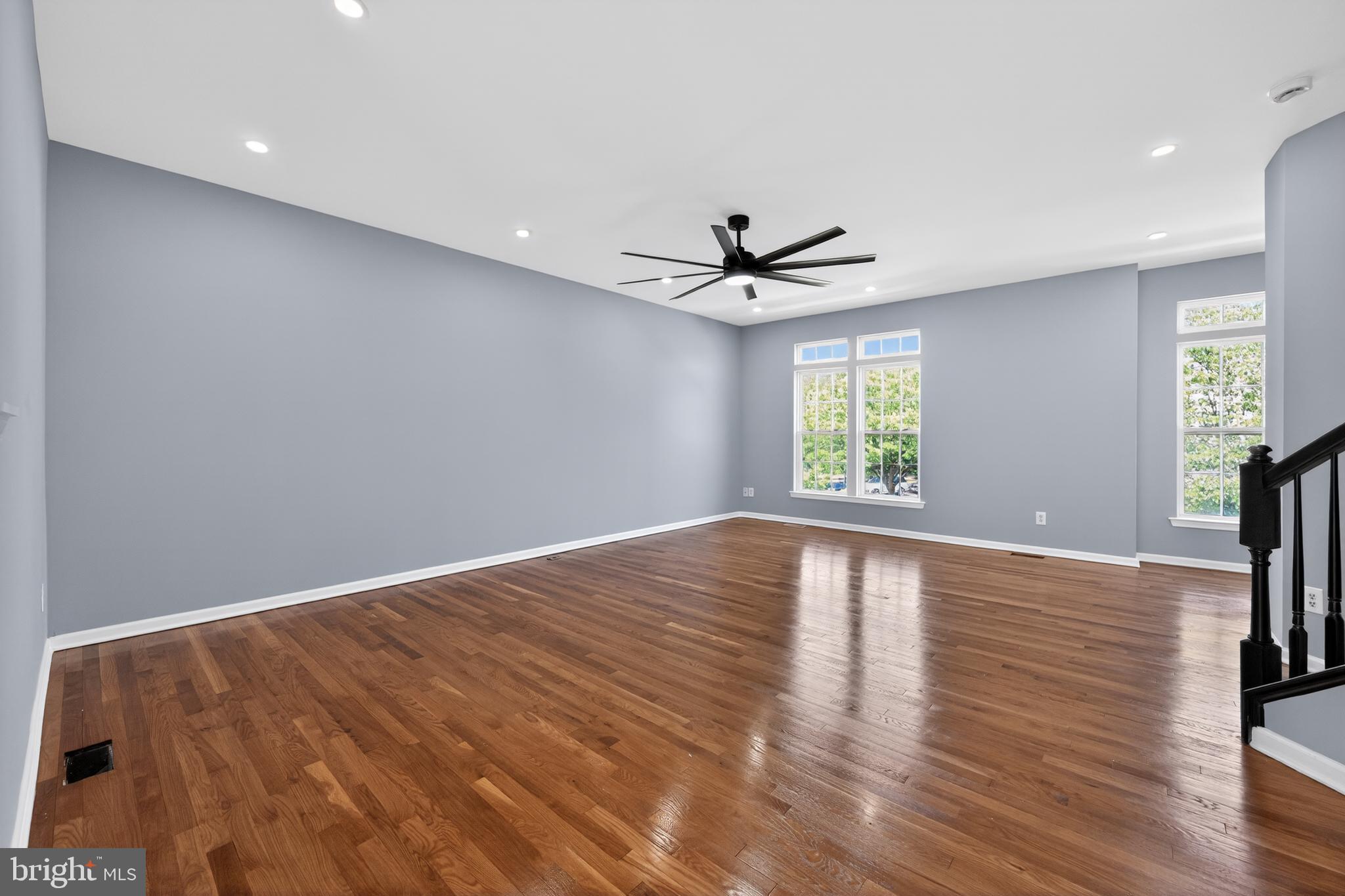 3 Swan Court Delran, NJ 08075 - Photo 5 of 34 a view of empty room with wooden floor and fan