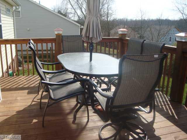 620 Hunters Knoll Road Winston-Salem, NC 27106 - Photo 12 of 16 Patio/Deck. Great deck for cook-outs and mint juleps