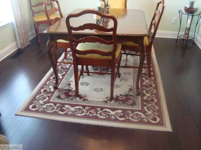 620 Hunters Knoll Road Winston-Salem, NC 27106 - Photo 13 of 16 Dining Room. Notice the gleaming hardwood floors!