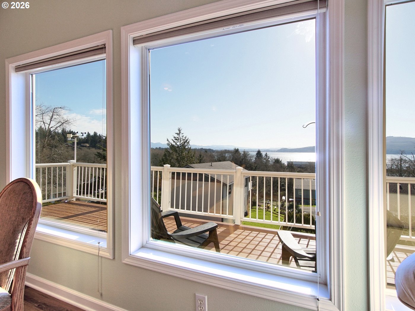 5185 Main Street Bay City, OR 97107 - Photo 17 of 48 a view of balcony with wooden floor