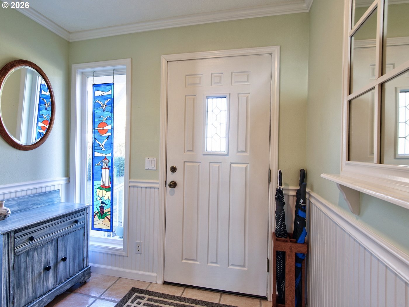 5185 Main Street Bay City, OR 97107 - Photo 31 of 48 a view of an entryway with wooden floor and a sink