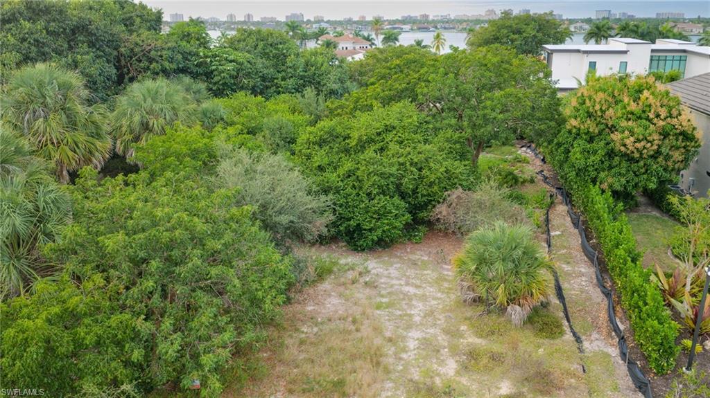 720 Inlet Drive Marco Island, FL 34145 - Photo 9 of 14 an aerial view of residential house with outdoor space and trees all around