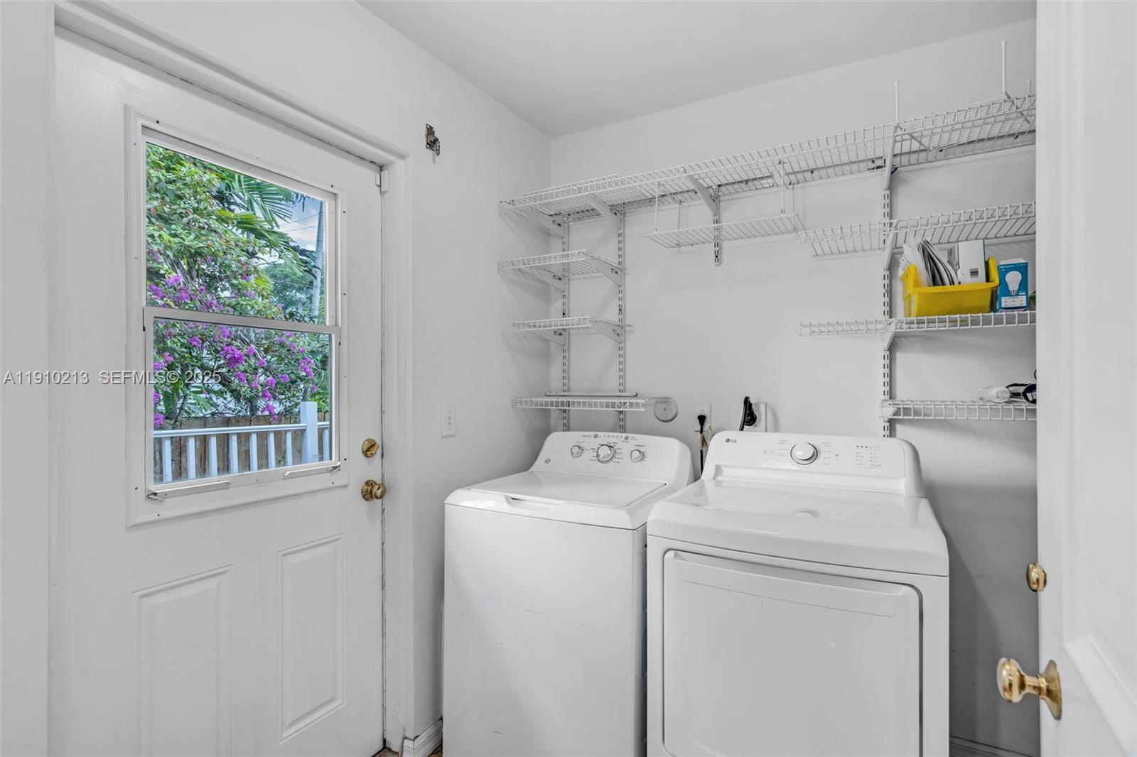 4416 Southwest 14th Street Miami, FL 33134 - Photo 22 of 33 a utility room with dryer and washer