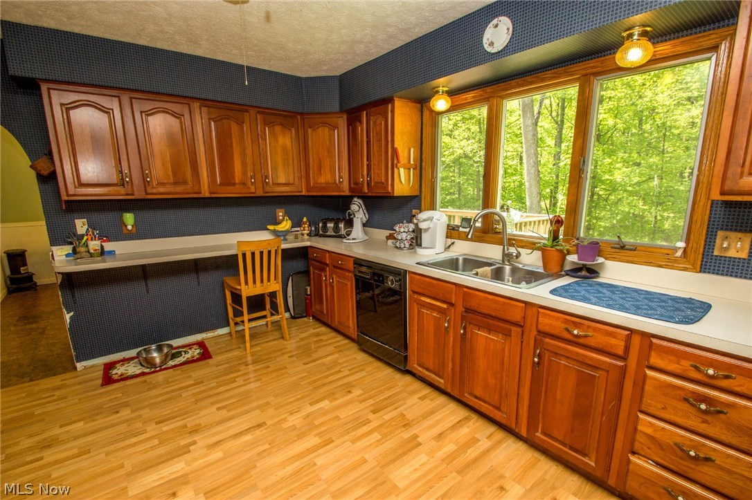 9260 Jamison Road Lodi, OH 44254 - Photo 9 of 34 Kitchen with great views of wooded back yard