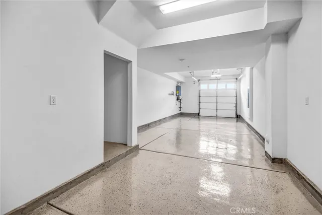 a view of a car parked in front of a building