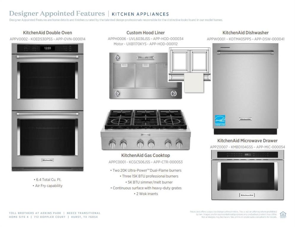 712 Doppler Court Hurst, TX 76054 - Photo 5 of 11 a view of living room with stainless steel appliances kitchen island fireplace and oven