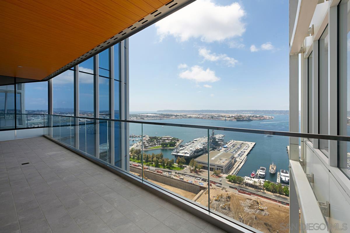 888 E Street, Unit 3501 San Diego, CA 92101 - Photo 11 of 46 a view of balcony with furniture