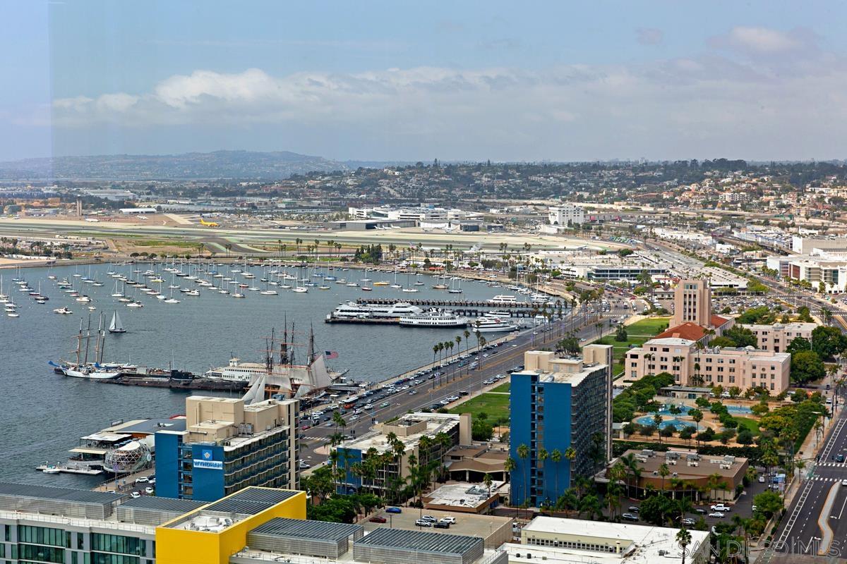 888 E Street, Unit 3501 San Diego, CA 92101 - Photo 30 of 46 an aerial view of a city