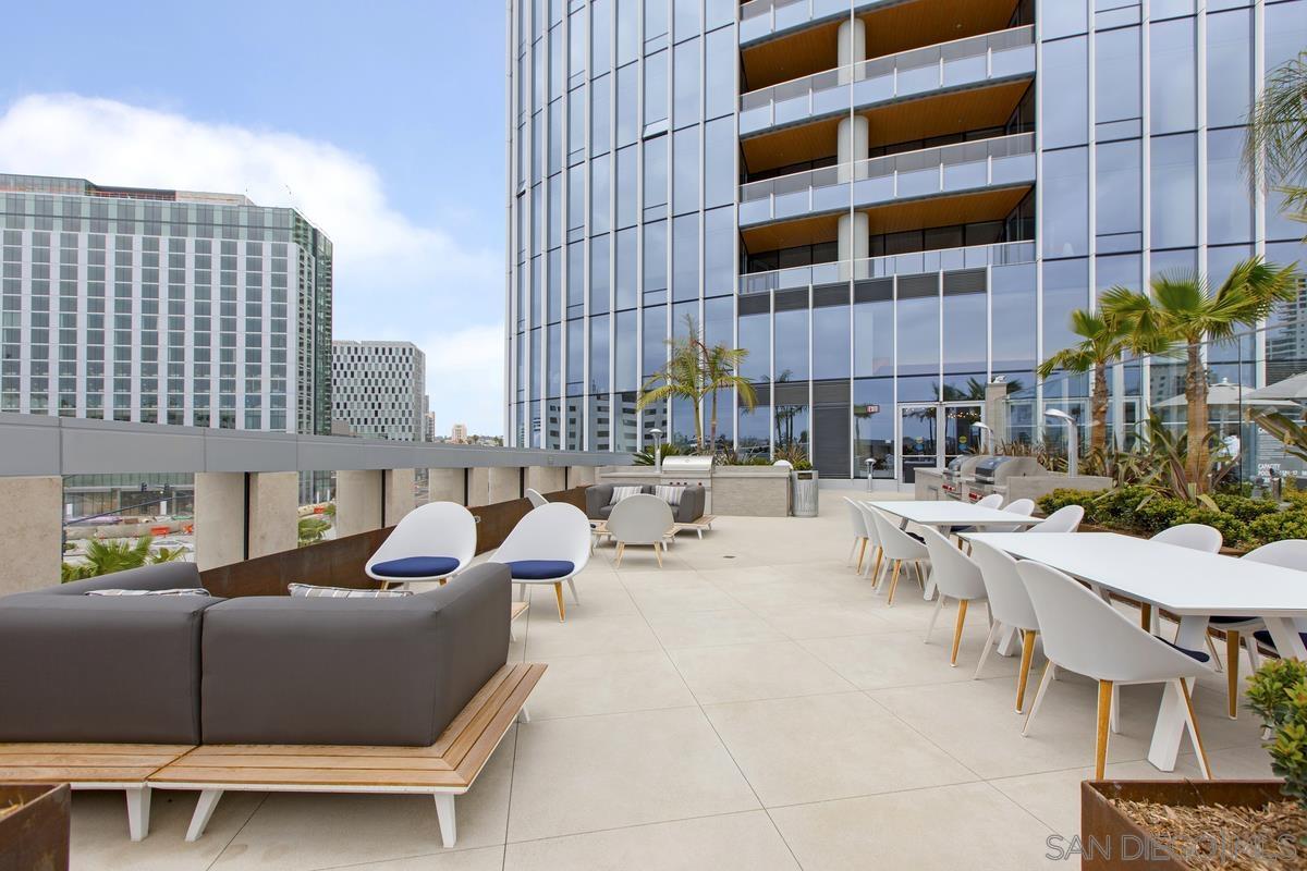 888 E Street, Unit 3501 San Diego, CA 92101 - Photo 39 of 46 a view of building with outdoor seating