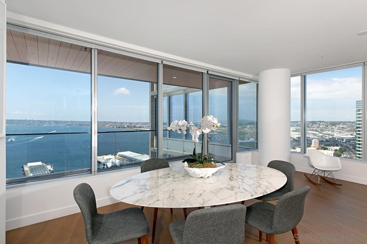 888 E Street, Unit 3501 San Diego, CA 92101 - Photo 4 of 46 a dining room with furniture and window