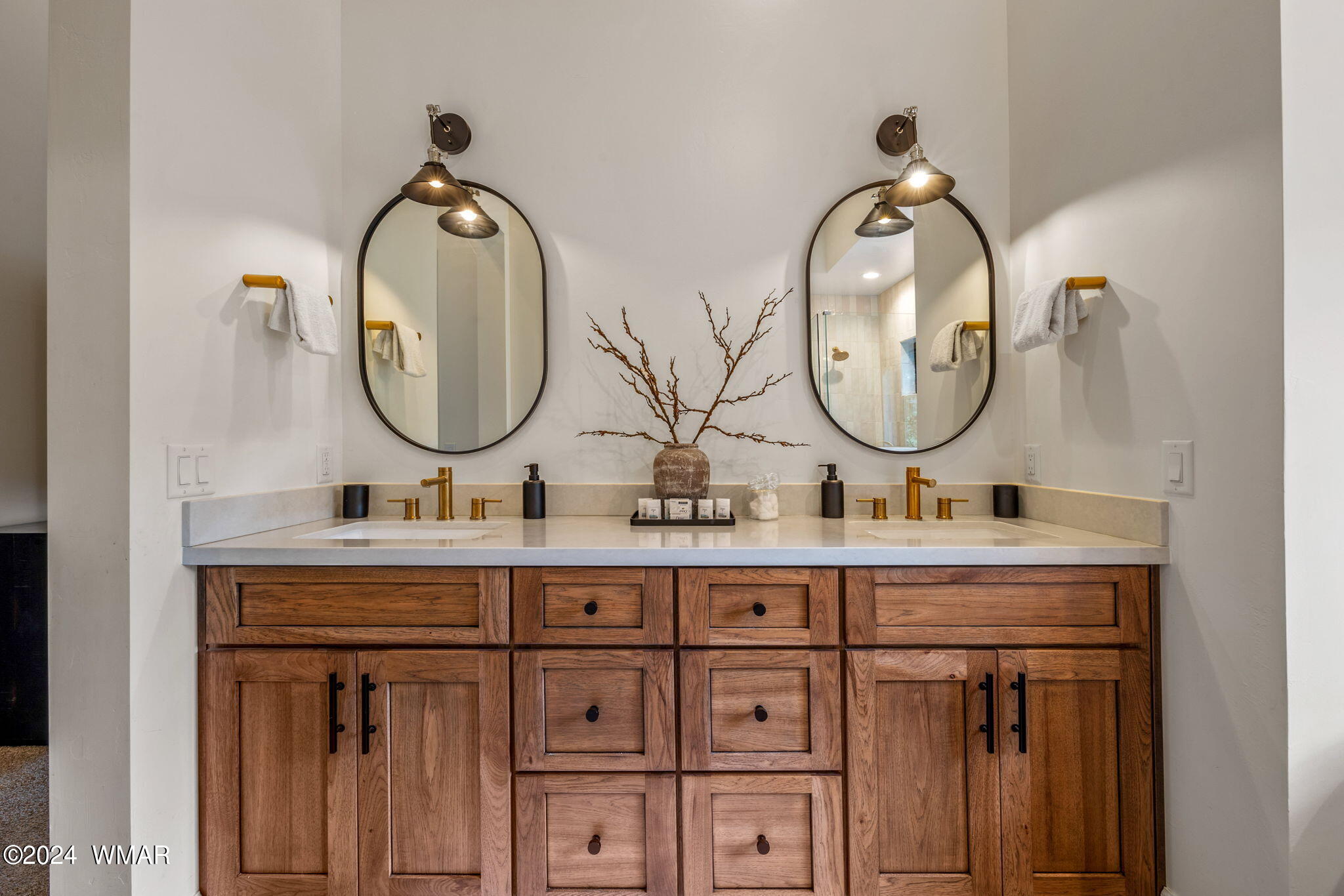401 South Falling Leaf Road Show Low, AZ 85901 - Photo 25 of 56 Double Sinks, Raised Vanities