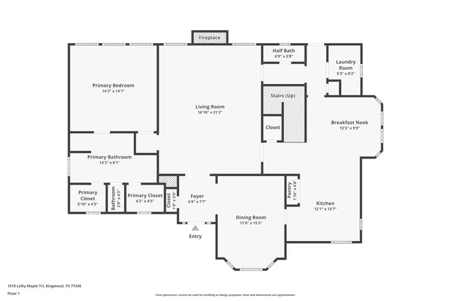 $450,000 | 1519 Lofty Maple Trail, Houston, TX 77345