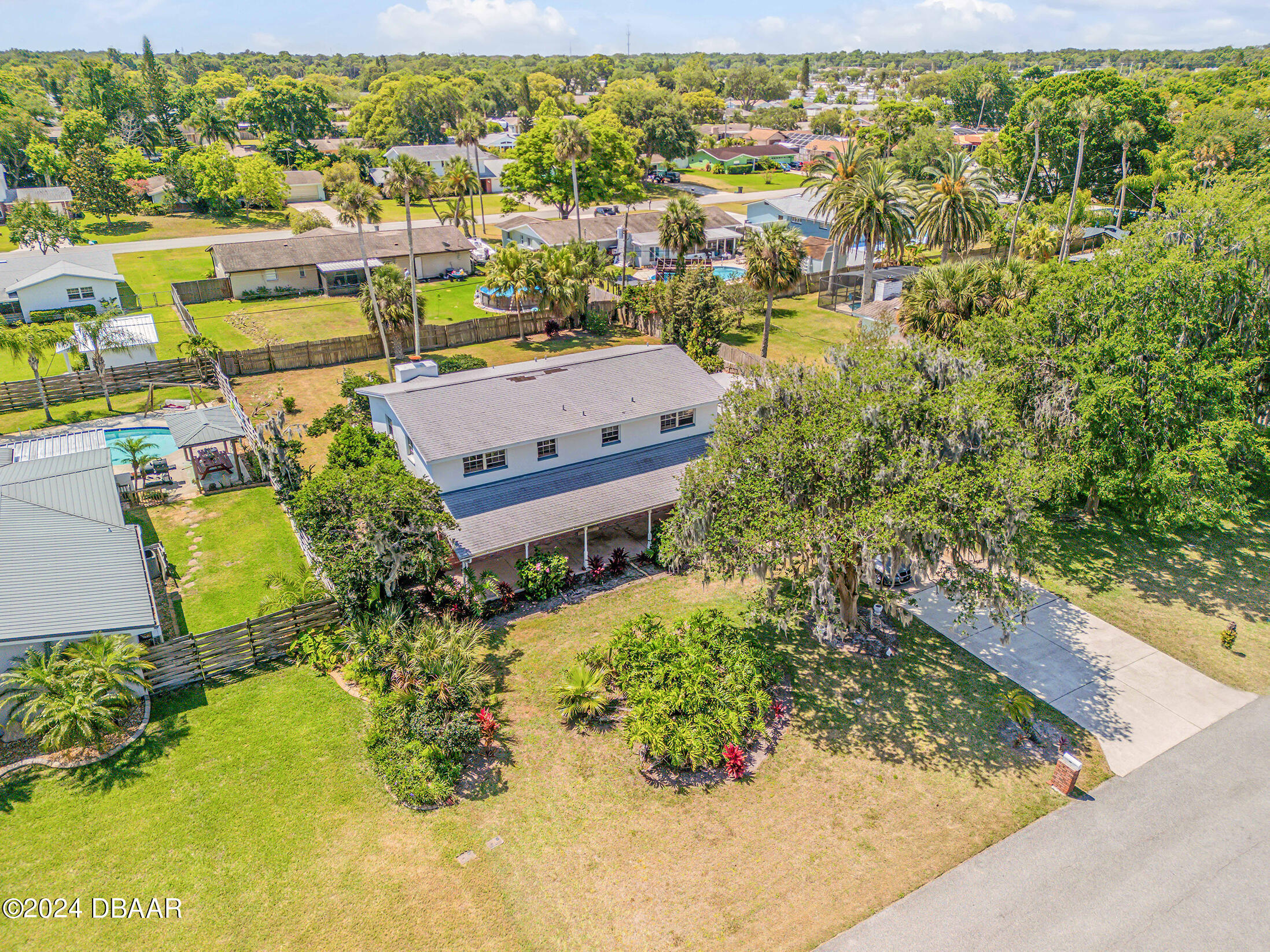 909 Pineapple Road South Daytona, FL 32119 - Photo 3 of 68 Front Aerial