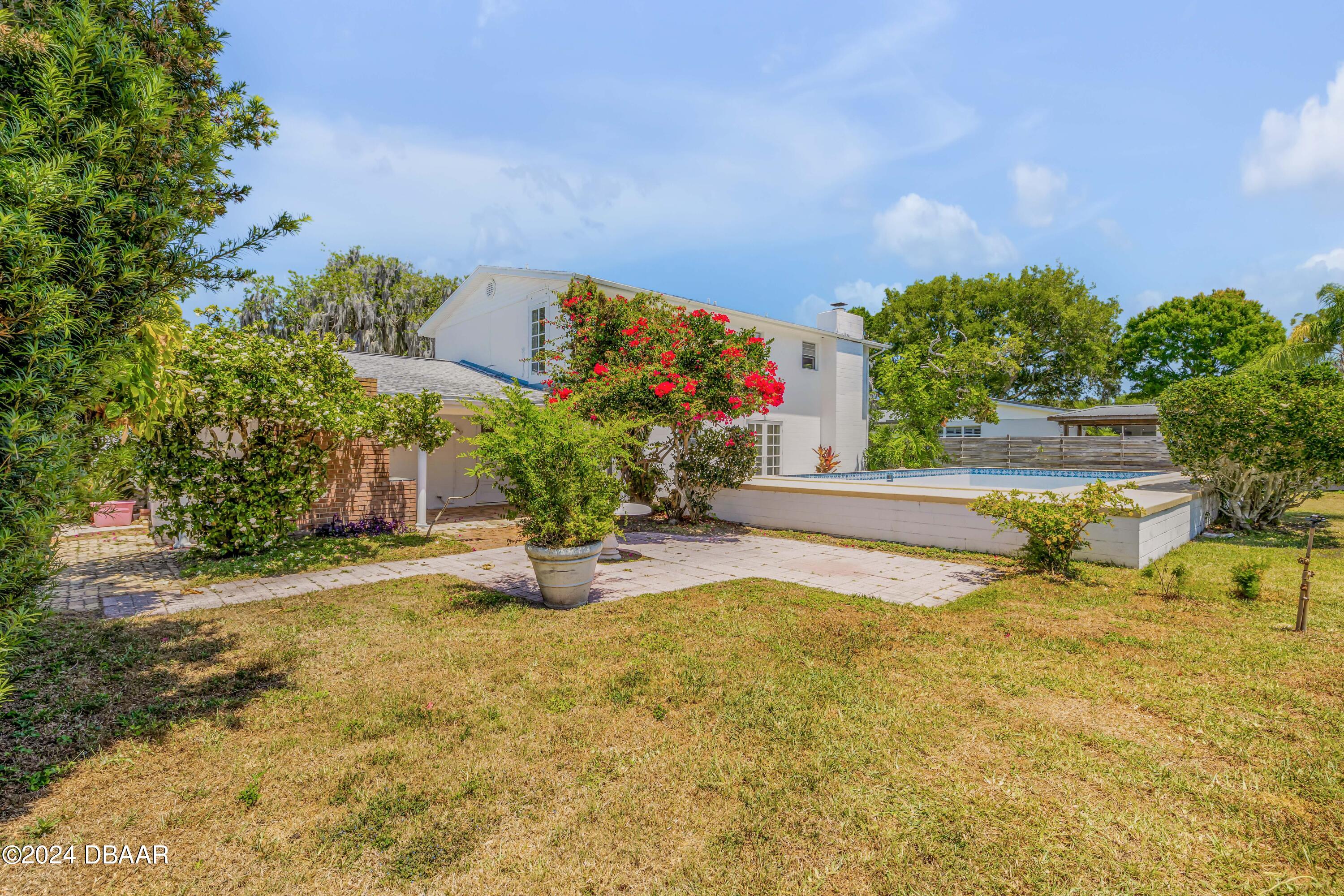 909 Pineapple Road South Daytona, FL 32119 - Photo 58 of 68 Back Yard 2