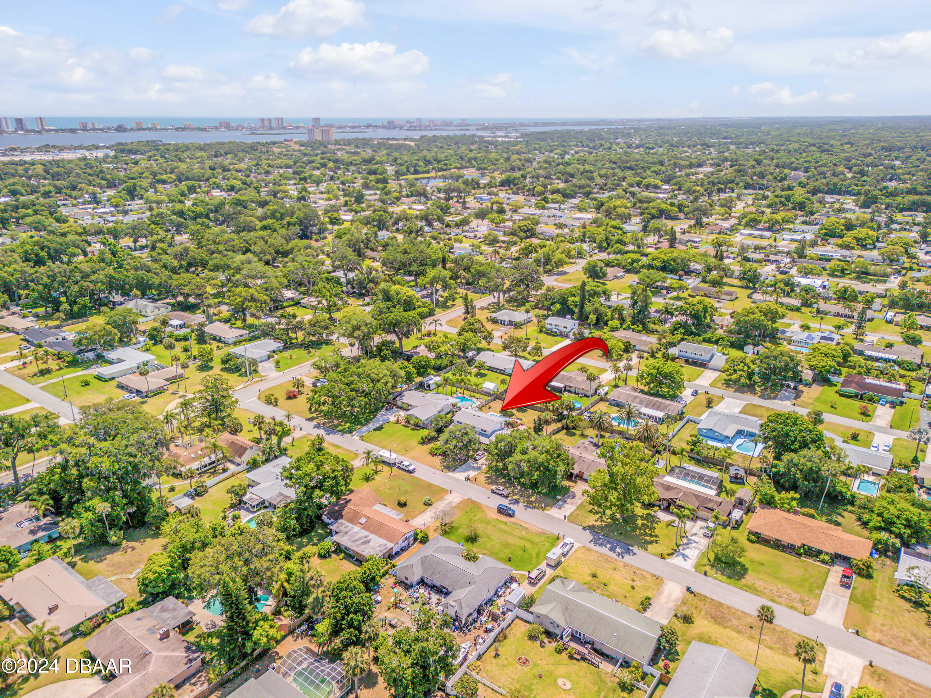 909 Pineapple Road South Daytona, FL 32119 - Photo 67 of 68 e - Aerial (8)
