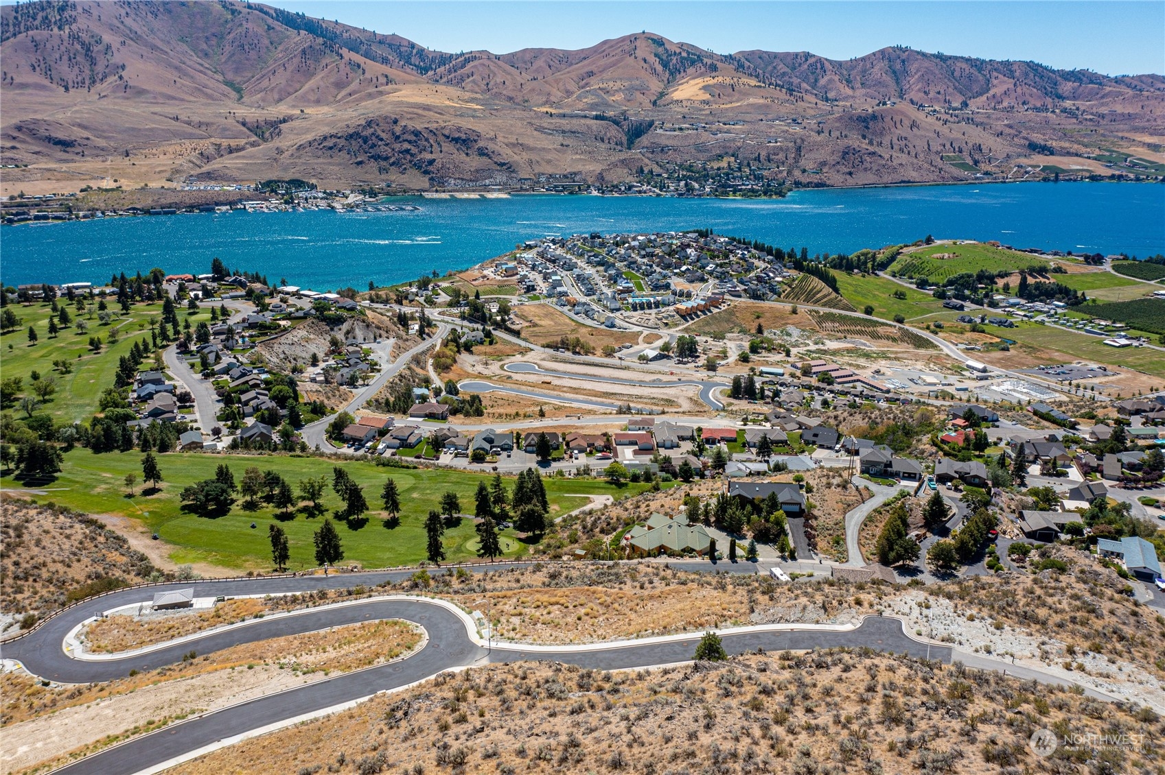 929 Long Drive Chelan, WA 98816 - Photo 16 of 23 an aerial view of a city