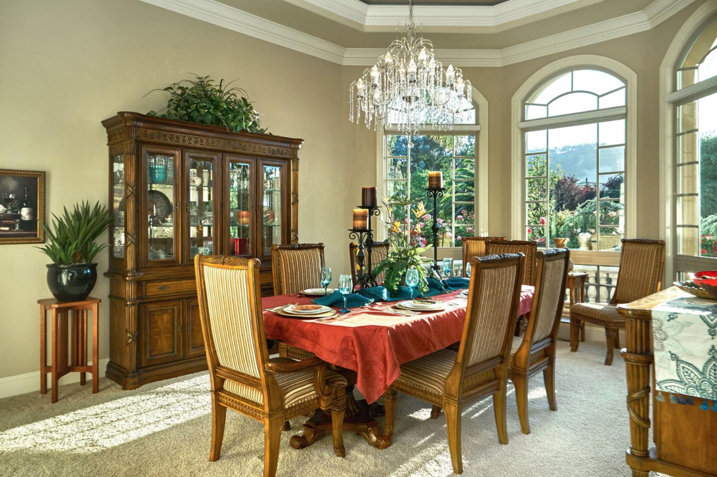 13800 Watsonville Road Morgan Hill, CA 95037 - Photo 31 of 74 a view of a dining room with furniture window and outside view