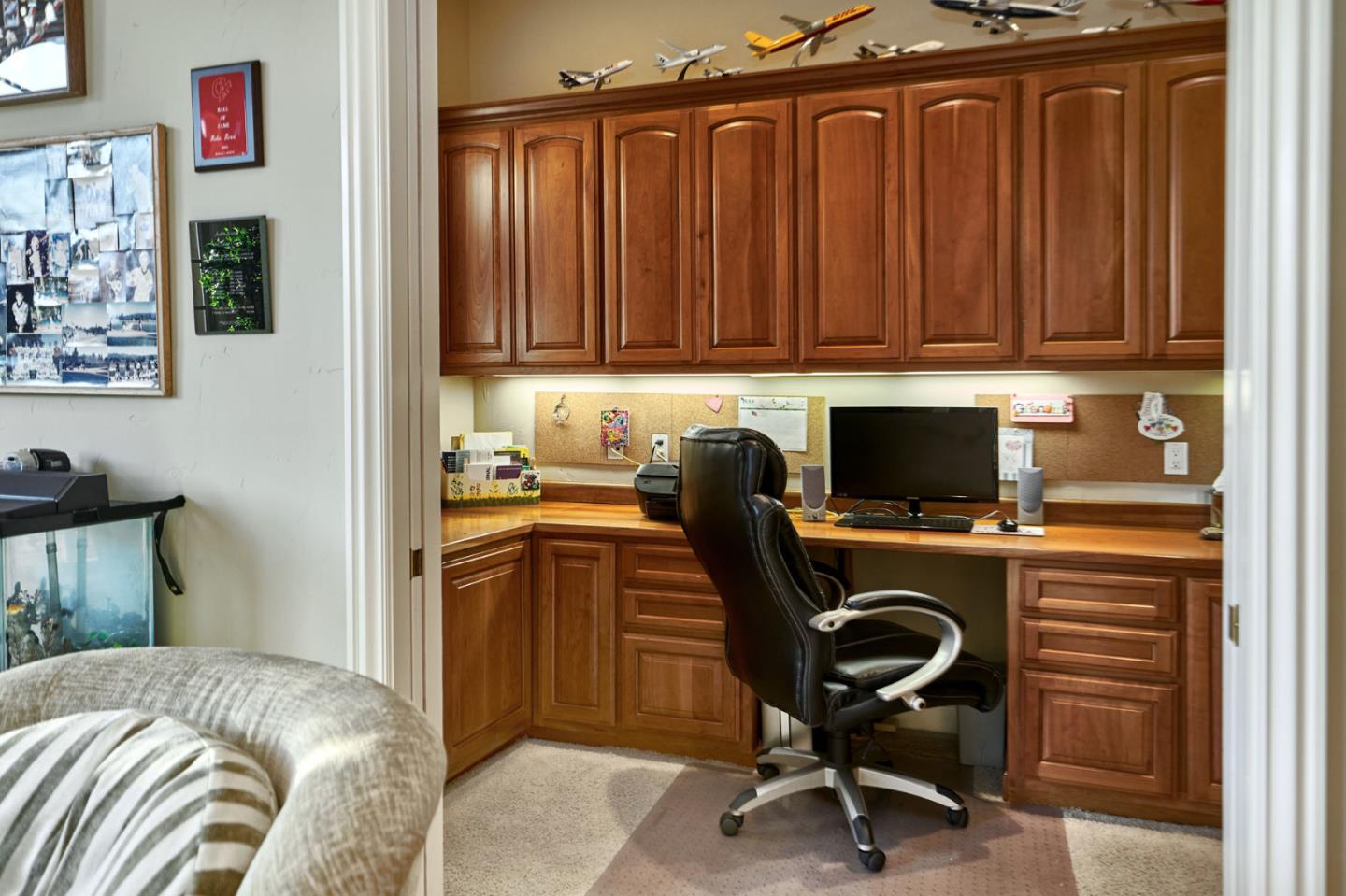 13800 Watsonville Road Morgan Hill, CA 95037 - Photo 33 of 74 a view of a workspace with furniture and a window