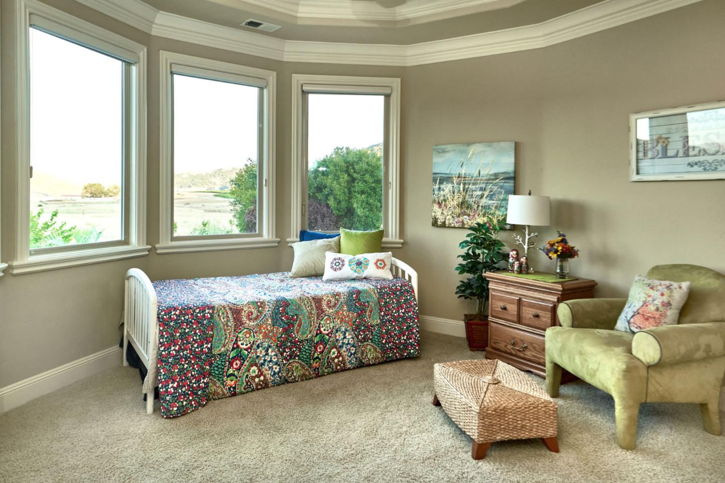 13800 Watsonville Road Morgan Hill, CA 95037 - Photo 50 of 74 a bed room with a bed and a couch