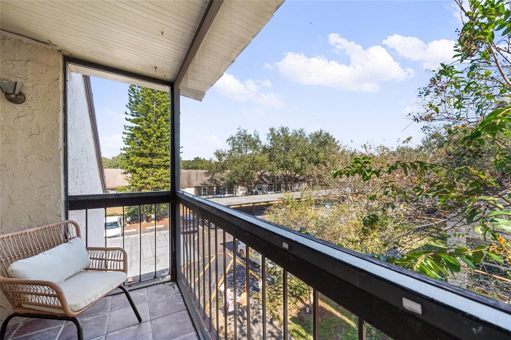 2025 Sylvester Road, Unit N312 Lakeland, FL 33803 - Photo 18 of 35 a view of balcony with furniture