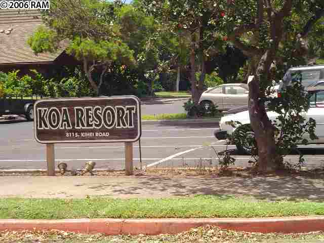 811 South Kihei Road, Unit 1F Kihei, HI 96753 - Photo 1 of 19 a view of a street sign
