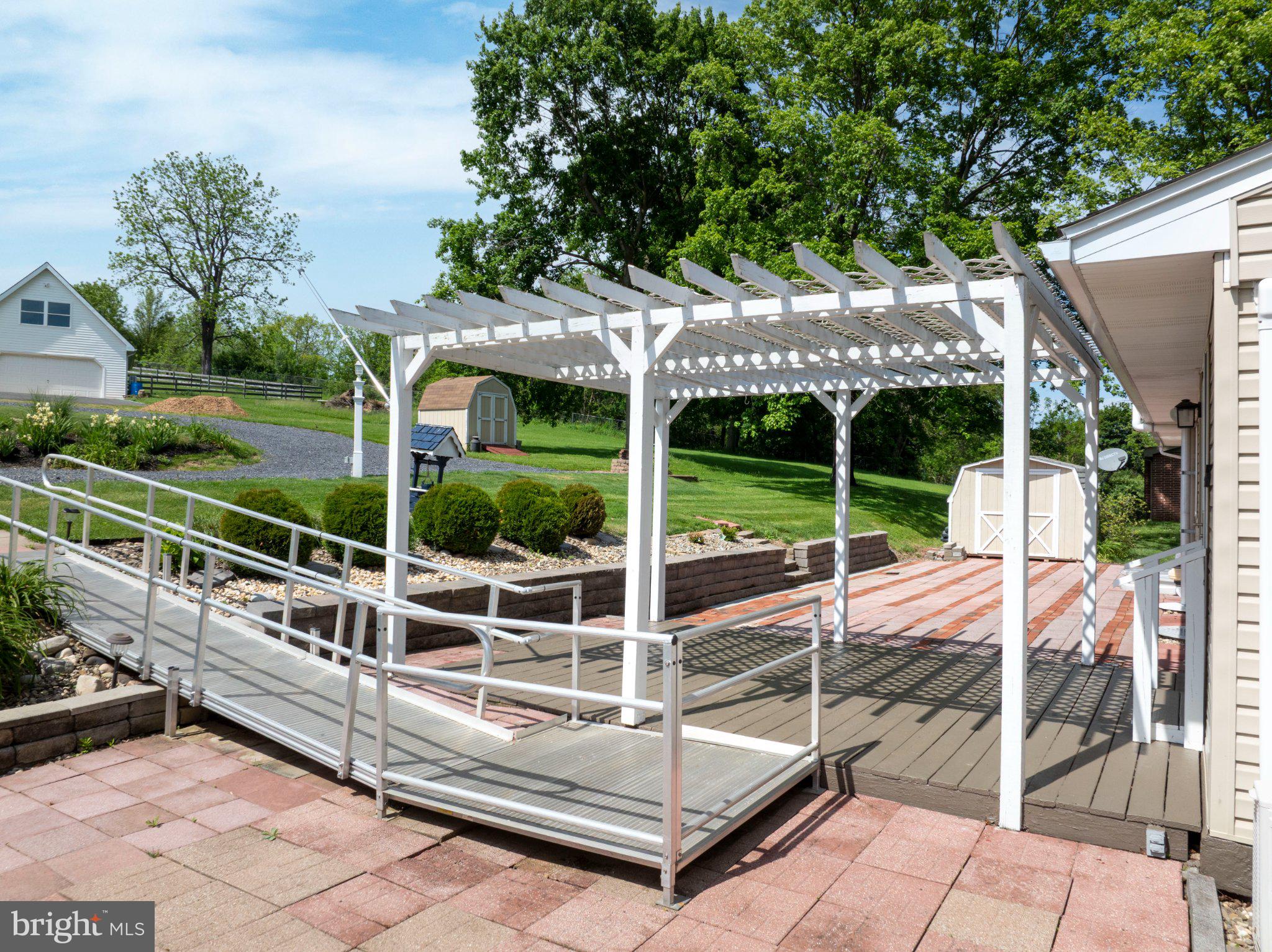 1639 Houserville Road State College, PA 16801 - Photo 44 of 54 Charming outdoor space with pergola.