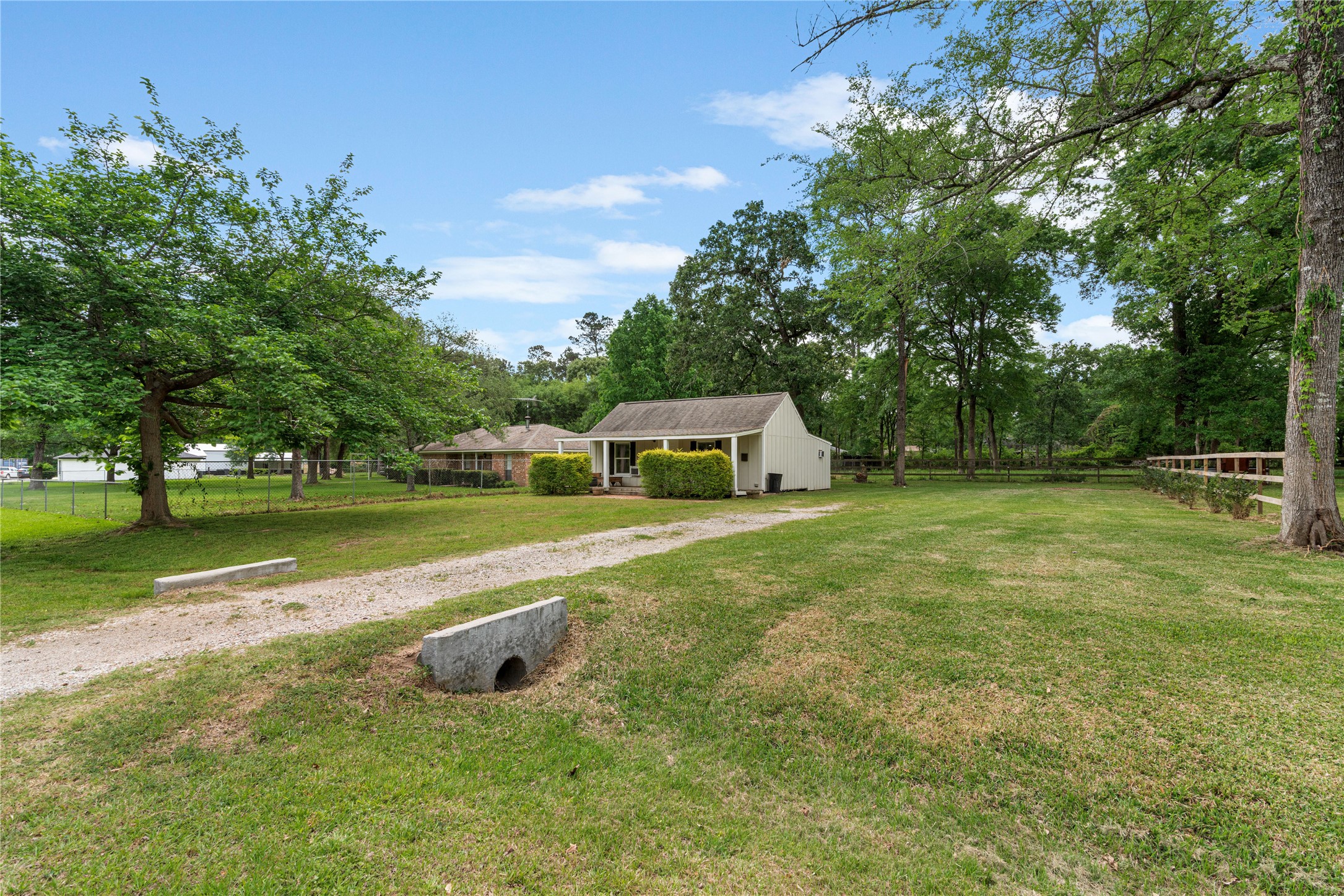 16027 Barbara Lane Magnolia, TX 77355 - Photo 20 of 40 a view of a house with a big yard