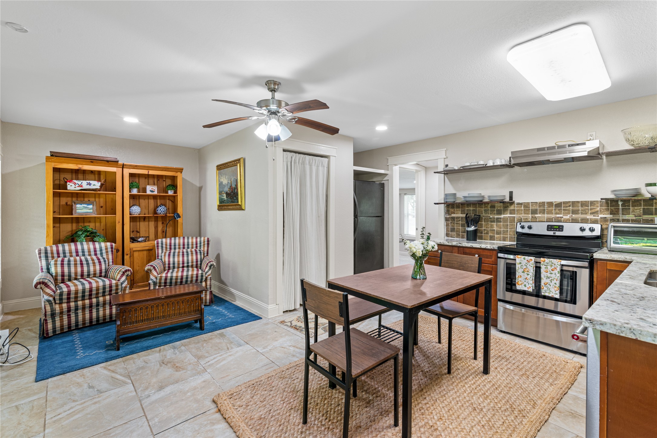 16027 Barbara Lane Magnolia, TX 77355 - Photo 26 of 40 a living room with furniture and wooden floor