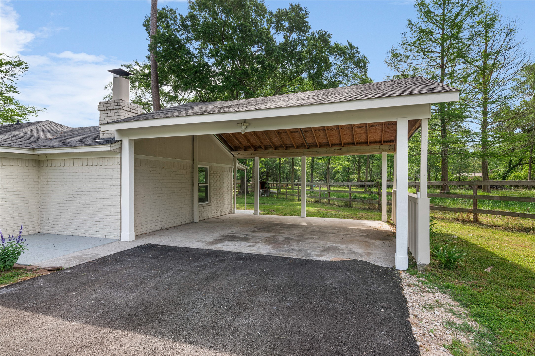 16027 Barbara Lane Magnolia, TX 77355 - Photo 4 of 40 a view of a house with backyard
