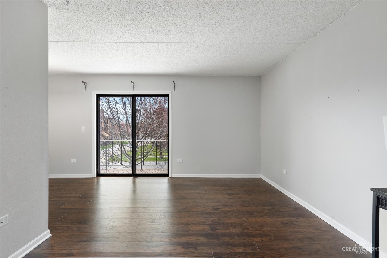 1239 Chalet Road, Unit 200 Naperville, IL 60563 - Photo 8 of 16 wooden floor in an empty room with a window