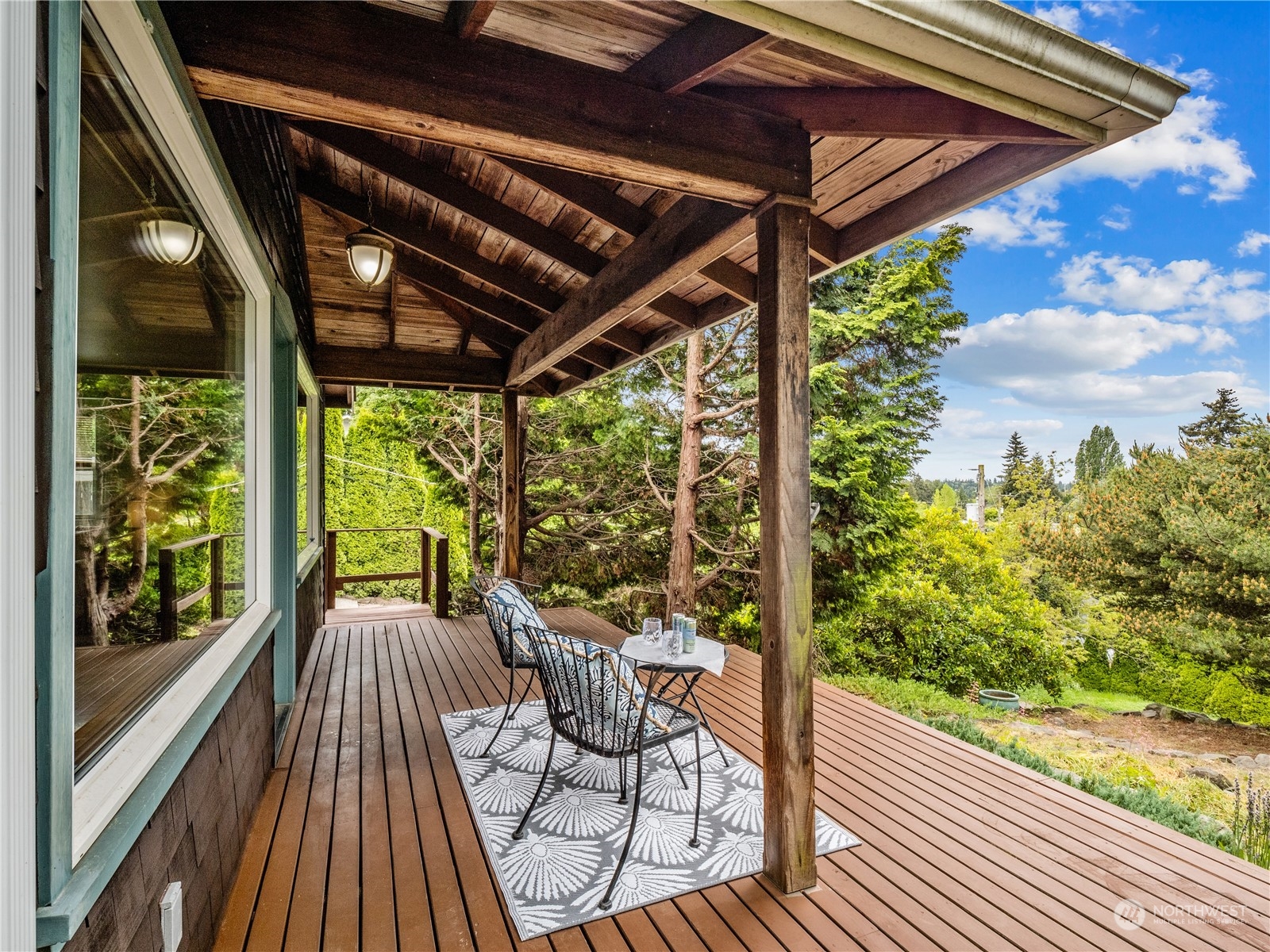 8414 14th Avenue Southwest Seattle, WA 98106 - Photo 3 of 20 a view of a balcony with chairs