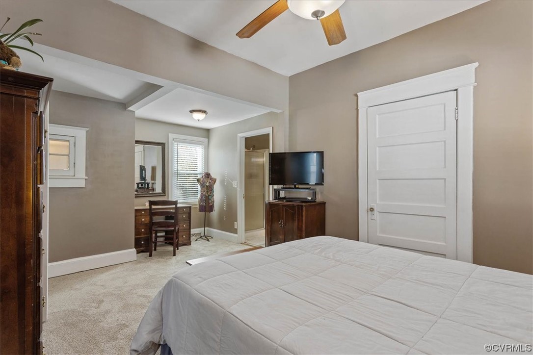 708 Hamilton Avenue Colonial Heights, VA 23834 - Photo 16 of 32 a bedroom with a bed and a flat screen tv