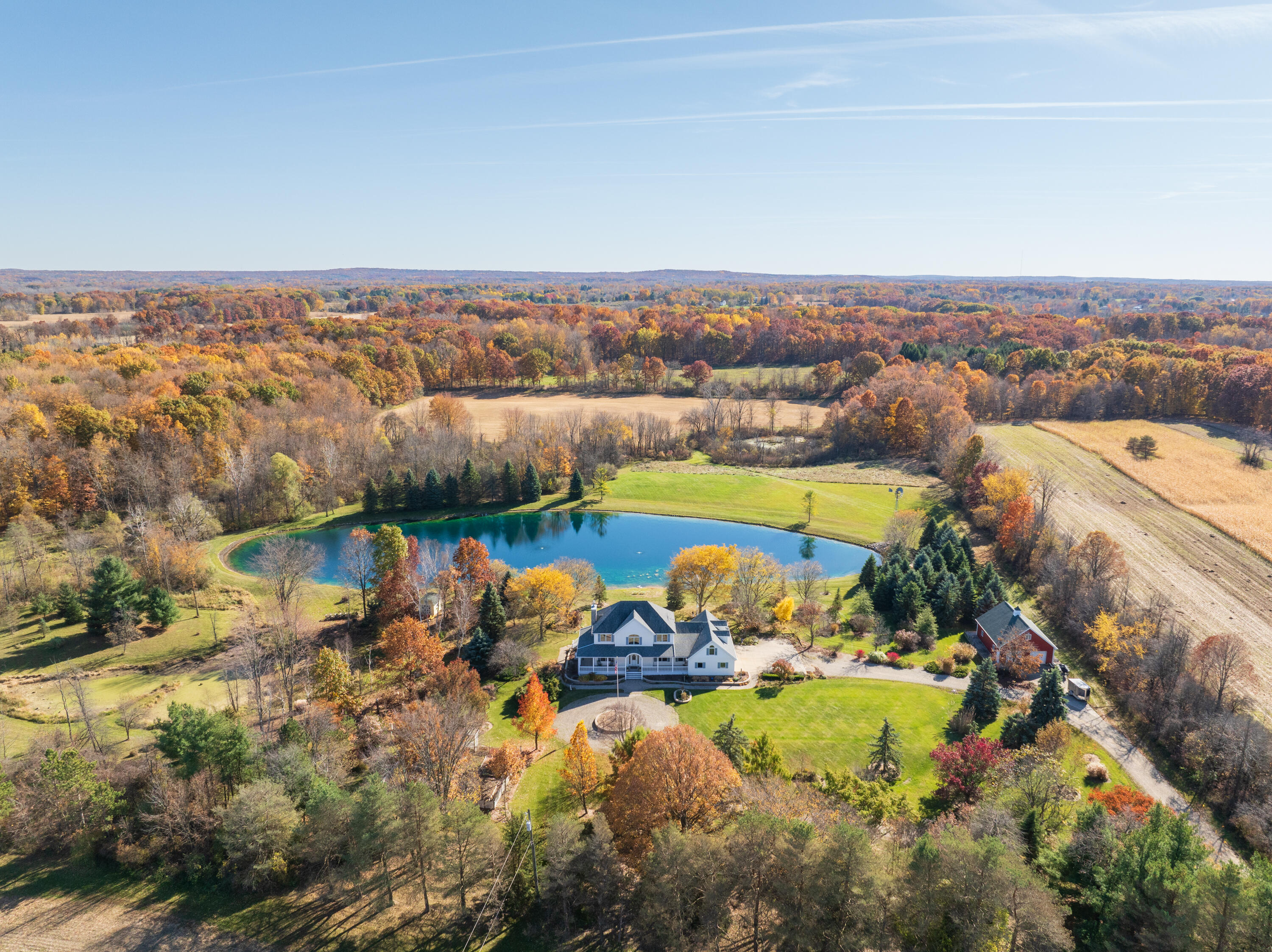 5605 Stewart Road Lapeer, MI 48446 - Photo 1 of 1 Aerial Photo