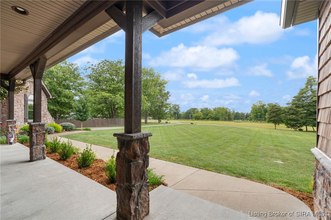 2046 Alonzo Smith Road Georgetown, IN 47122 - Photo 17 of 87 Front Porch view
