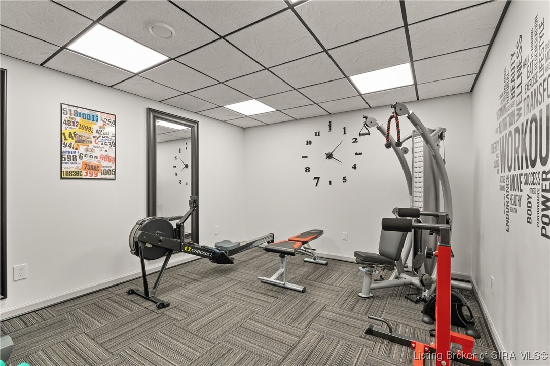 2046 Alonzo Smith Road Georgetown, IN 47122 - Photo 55 of 87 Exercise Room