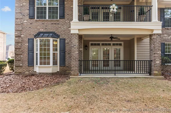a view of a house with a park