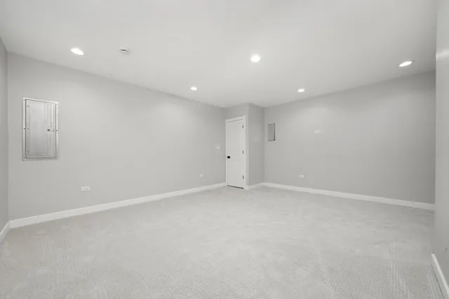 an empty room with window