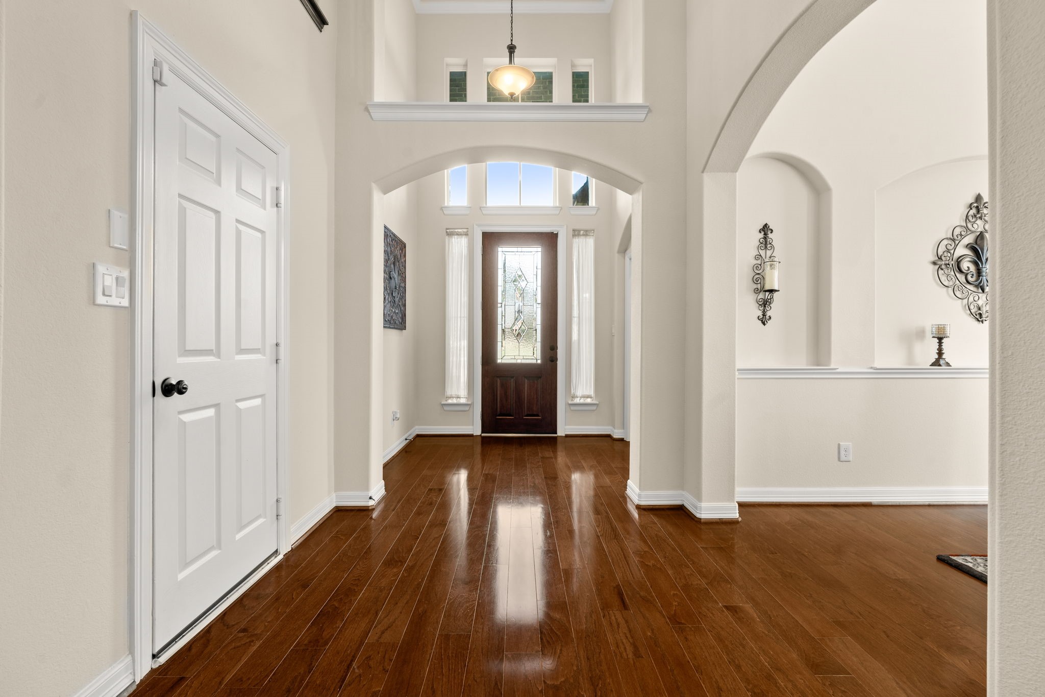 28503 Riverside Crest Lane Houston, TX 77336 - Photo 7 of 50 Exquisite rich wood flooring.