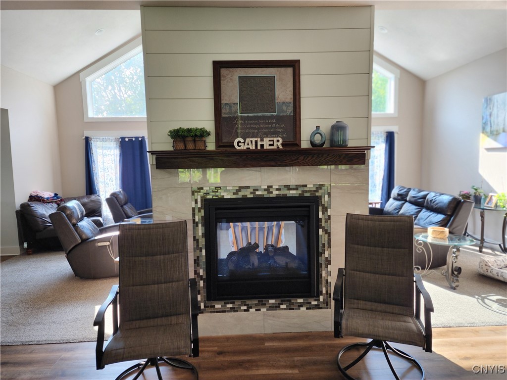 9390 Fox Road Watertown, NY 13601 - Photo 12 of 25 Double sided gas fireplace