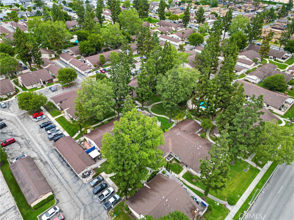 1428 Fredricks Lane Upland, CA 91786 - Photo 29 of 29 an aerial view of a house with a garden