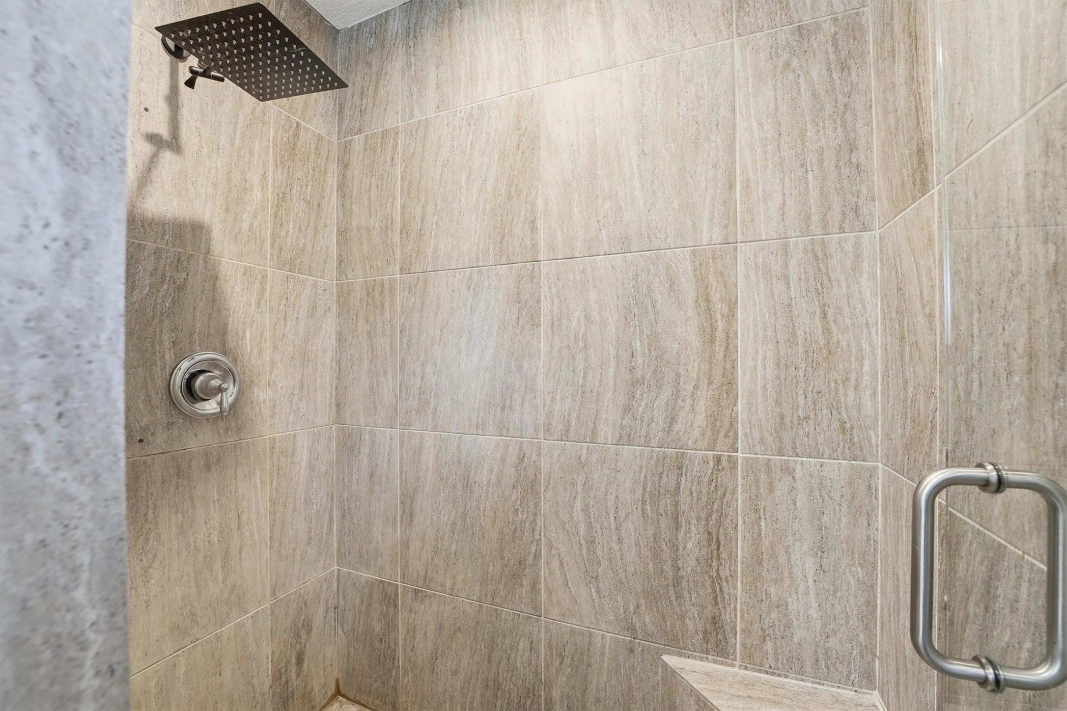 611 Reidland Road Crosby, TX 77532 - Photo 19 of 33 a bathroom with a shower curtain and sink