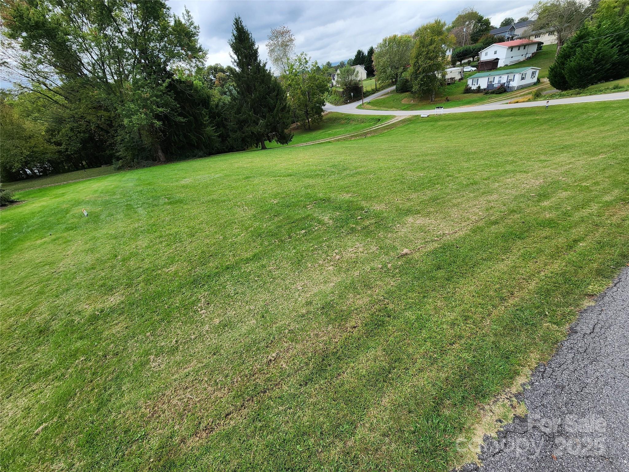 Tbd Morgan Road Candler, NC 28715 - Photo 6 of 7 a backyard of a house with lots of green space