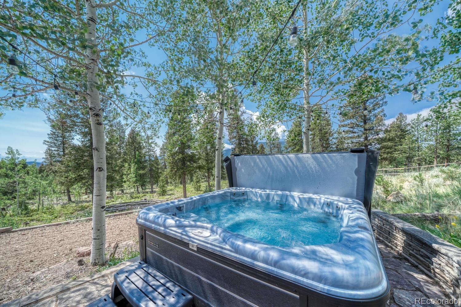 50 Ridge Lane Bailey, CO 80421 - Photo 26 of 37 a view of a back yard of the house