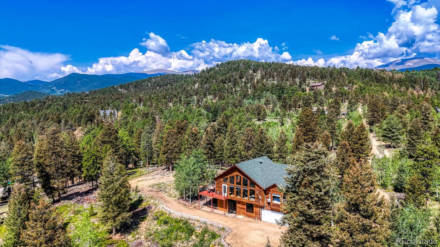 50 Ridge Lane Bailey, CO 80421 - Photo 33 of 37 a view of a street with a building in the background