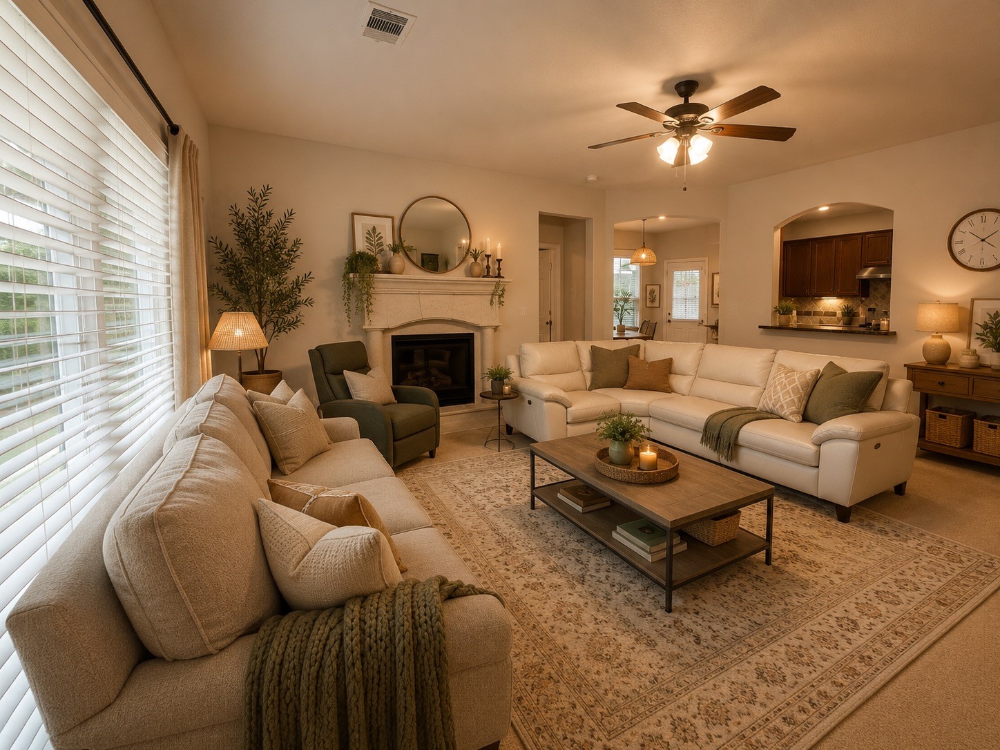 5410 Peppermint Lane Baytown, TX 77521 - Photo 7 of 22 Photo digitally enhanced for inspiration using some of the home's existing furnishings, which will remain with the property.
