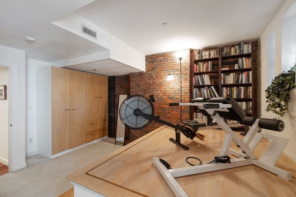 220 Commercial Street, Unit 5A Boston, MA 02109 - Photo 24 of 40 a view of a room with gym equipment