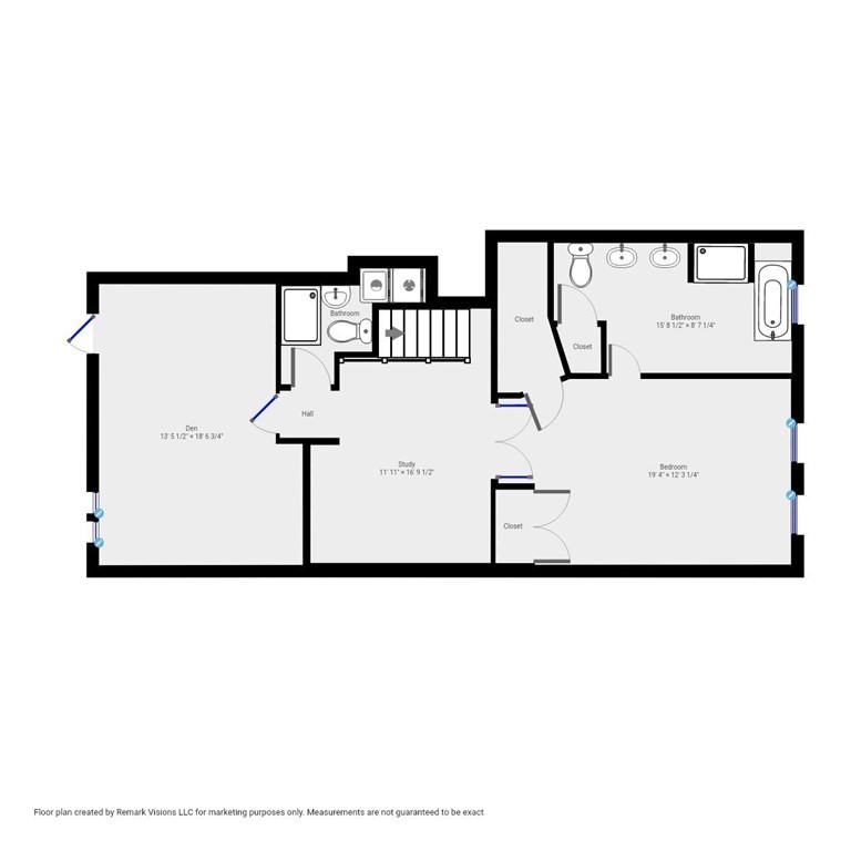 220 Commercial Street, Unit 5A Boston, MA 02109 - Photo 40 of 40 a picture of a floor plan