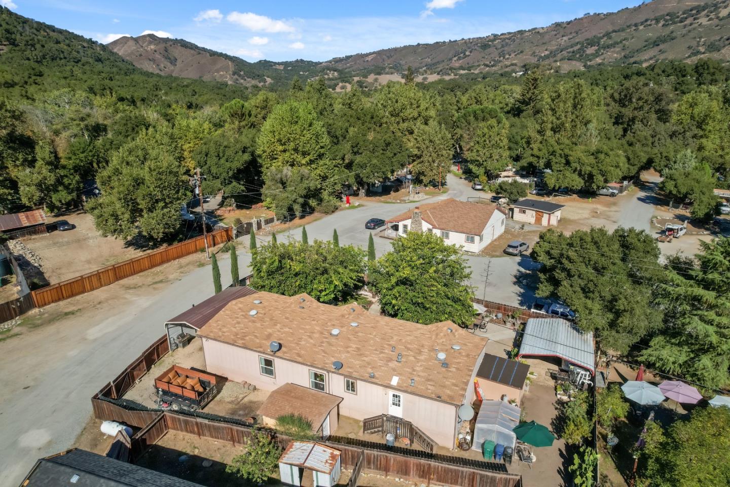 37200 Nason Road, Unit 18 Carmel Valley, CA 93924 - Photo 53 of 71 an aerial view of a house with a mountain