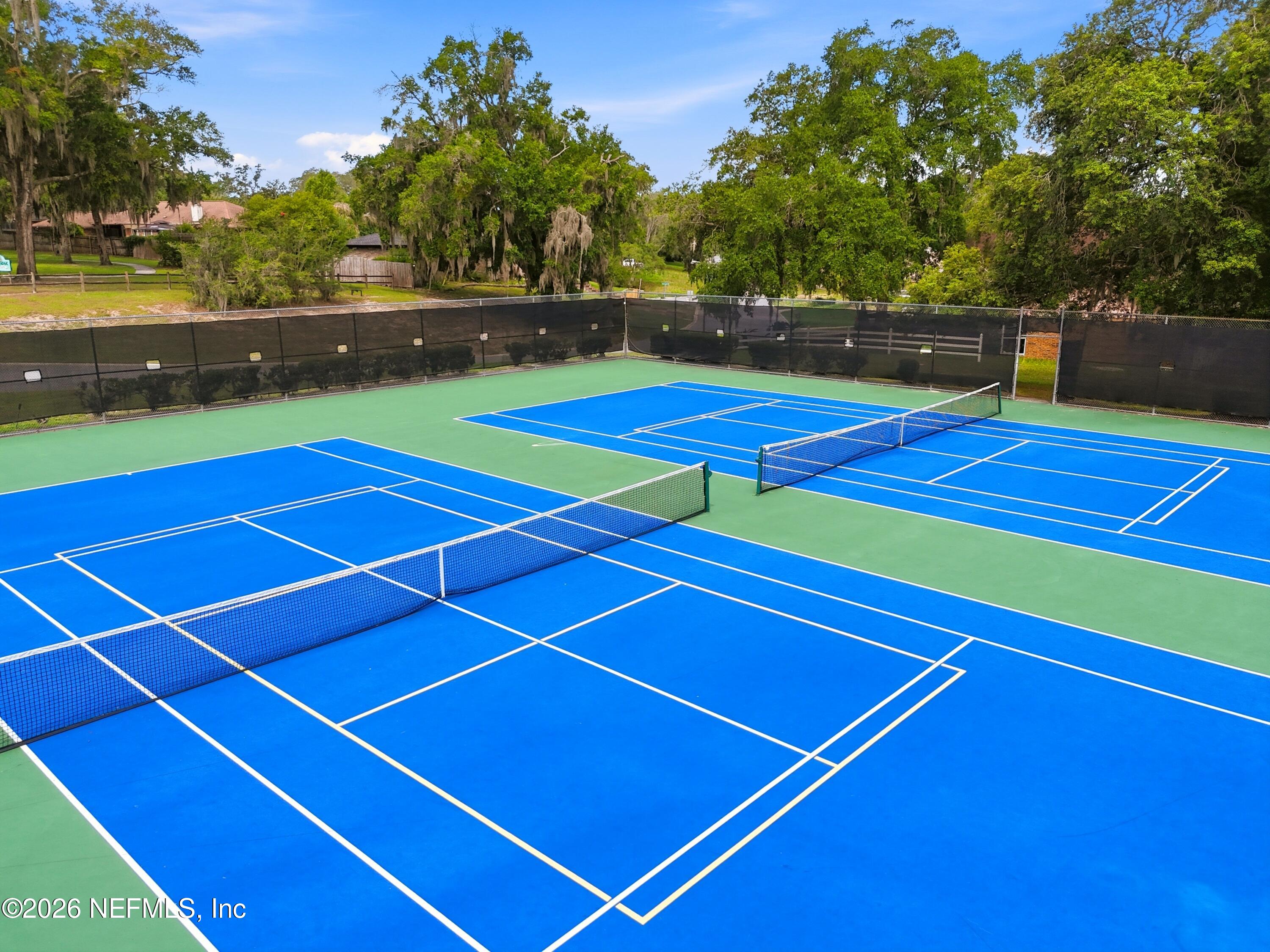 346 Foxridge Road Orange Park, FL 32065 - Photo 12 of 32 Well maintained tennis courts
